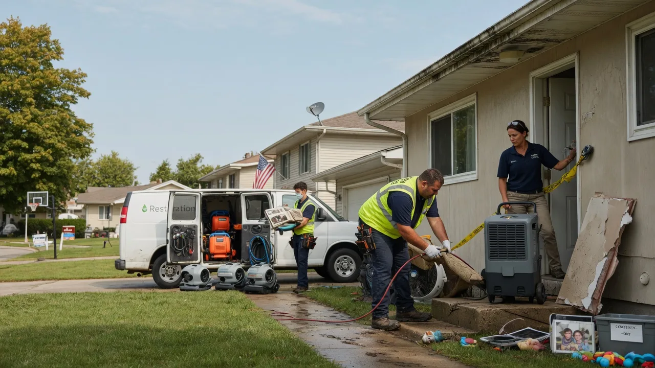 Water Damage Restoration in Fredonia, PA near me